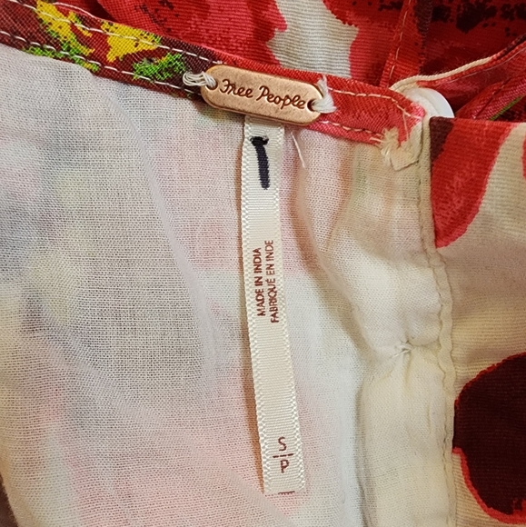 Free People Cotton Floral Finer Things Midi Dress - Picture 11 of 12